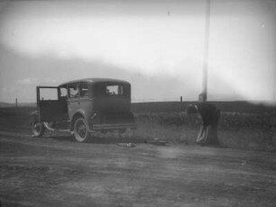 Autopanne (USA-Reise 1933)