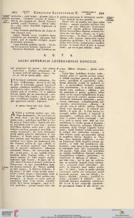 Acta Sacri Generalis Lateranensis Concilii