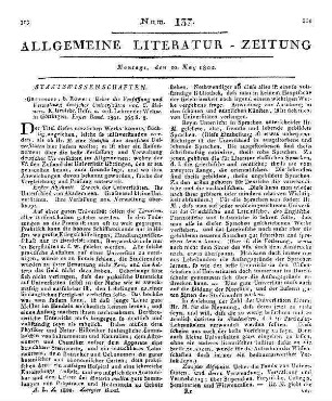 Meiners, C.: Ueber die Verfassung und Verwaltung deutscher Universitäten. Bd. 1. Göttingen: Röwer 1801