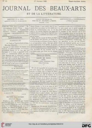 Nr. 19 (17. Octobre 1883)