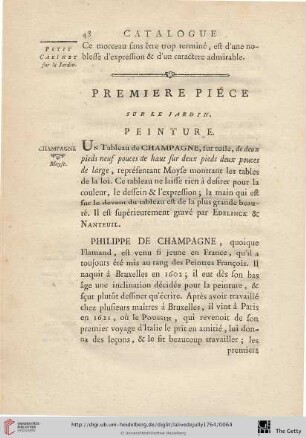 Prermiere piéce sur le jardin