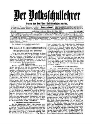 Der Haushalt der Unterrichtsverwaltung im Hauptausschuß des Landtages
