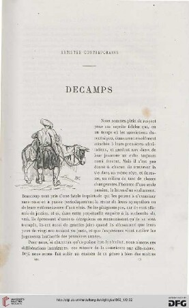 12: Decamps : artistes contemporains