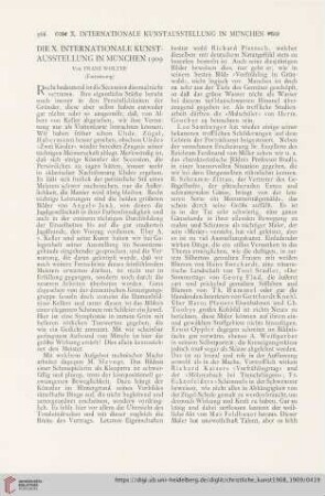 5: Die X. internationale Kunstausstellung in München 1909, [2]