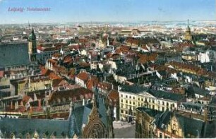 Leipzig: Totalansicht
