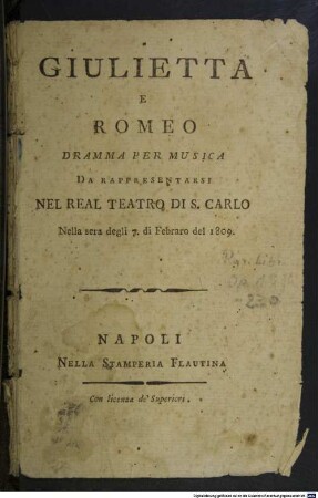 Giulietta e Romeo