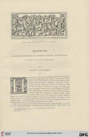 6: Amateurs collectionneurs et archéologues florentins à l'époque de la première Renaissance, [2]