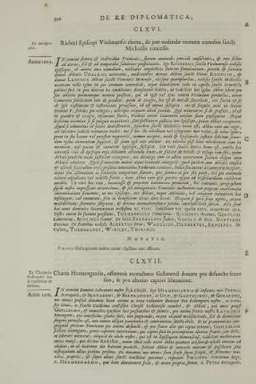 CLXVI. Richeri Episcopi Virdunensis charta, de jure cudendae monetae coenobio sancti Michaelis concesso.