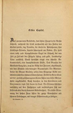 Die Claudier : Roman aus der römischen Kaiserzeit, 2