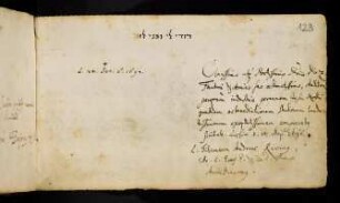 123r, Rivinus, Tileman Andreas. Leipzig, 14.5.1690. Anmerkung: gest. 24.1.1692.