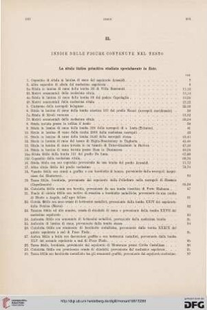 II. Indice delle figure contenute del testo