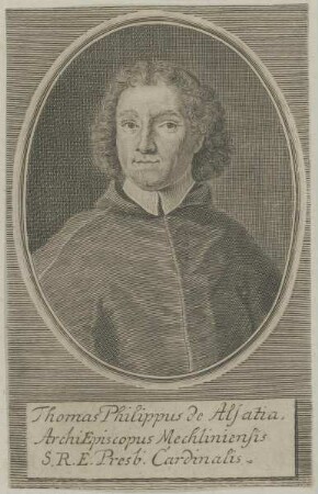 Bildnis des Thomas Philippus de Alsatia