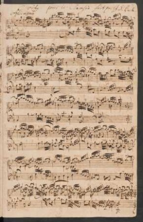 Französische Suiten; cemb; d-Moll; BWV 812