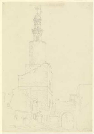 Minarett der Ibn-Țūlūn-Moschee in Kairo