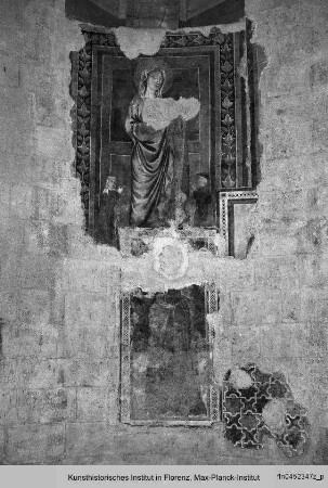 Heilige Katharina von Alexandrien mit Stifterpaar