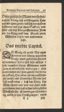 Diser geistliche Mann ... Das vierdte Capitel