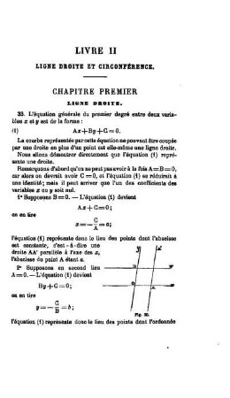 Livre II. Ligne Droite Et Circonférence.