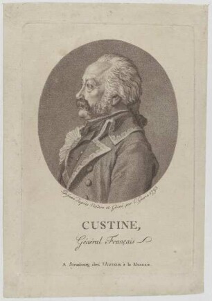 Bildnis Adam Philippe Comte de Custine
