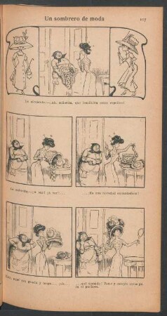 Un sombrero de moda - [Cómic]