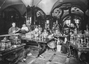 Grünes Gewölbe. Sicherstellung der Exponate 1938 : Dresden. Grünes Gewölbe. Sicherstellung der Exponate während der politischen Krise mit der Tschechoslowakei im September 1938