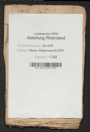 Vikarien Rheinberg gegen Nerwyck zu Baerl wegen Holzgefällen auf dem Lande der Vikarien