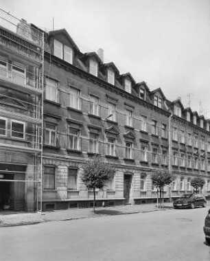 Wurzen. Wohnhaus, Marienstraße 25 (1890/1900). Straßenansicht