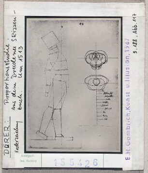 Albrecht Dürer: Proportionsstudie