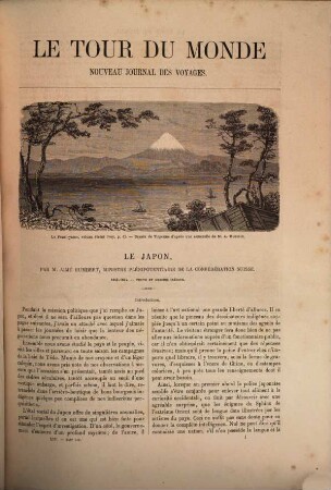 Le tour du monde : journal des voyages et des voyageurs. 1866, Semester 2
