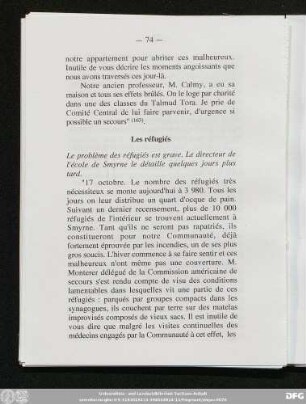 Les réfugiés