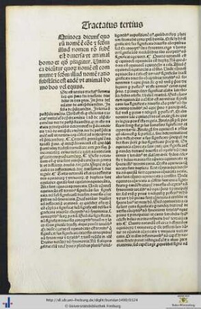 Tractatus tertius