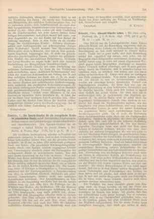 333-334 [Rezension] Zander, C., Die Spezial-Gesetze für die evangelische Kirche im preussischen Staate