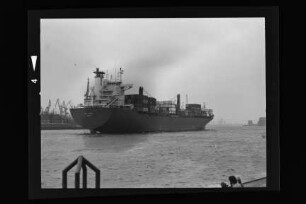Cap Polonio (1990), Containerschiff, Hamburg Südamerikanische Dampfschifffahrts-Gesellschaft A/S & Co KG (HSDG), Antwerpen, Bau-Nr. 650