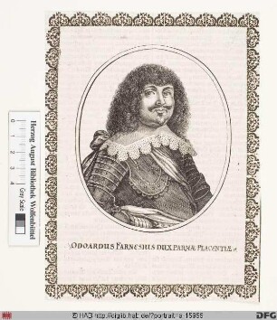 Bildnis Odoardo (Farnese), 5. Herzog von Parma und Piacenza (reg. 1622-46)