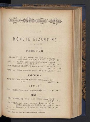 Monete Bizantine
