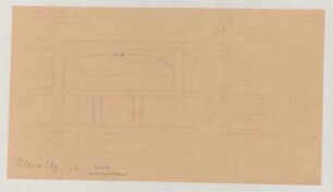 Niewitz (Kreis Luckau): Hof [Nr. 12] Edmund Bock. Hofgalerien (Querschnitt)