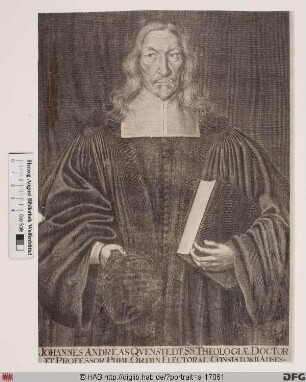 Bildnis Johann Andreas Quenstedt