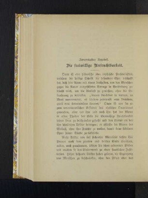 Zwanzigstes Kapitel. Die freiwillige Unfruchtbarkeit.