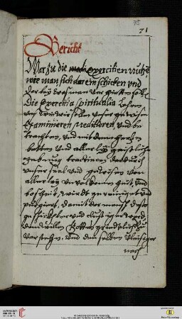 Bericht