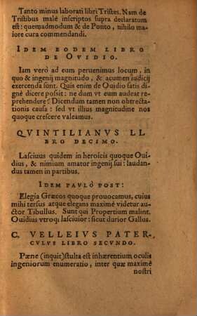 P. Ovidii Nasoni Fastorum libr. VI., Tristium libr. V, De Ponto libr. IV, Dirae in Ibin, Halienticon fragmentum