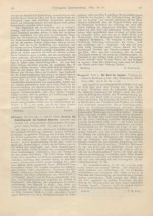 385-386 [Rezension] Döllinger, Joh. Jos. Ign. v., Die Selbstbiographie des Cardinals Bellarmin, lateinisch und deutsch mit geschichtlichen Erläuterungen herausgegeben