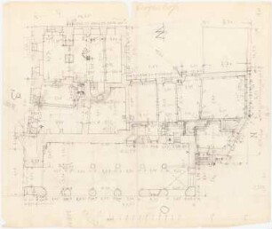 Rathaus, Goslar: Grundriss Erdgeschoss