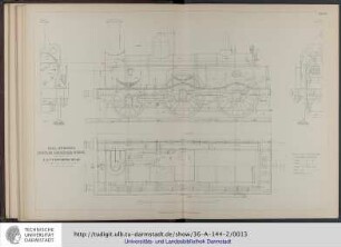 Coal burning coupled passenger engine, designed by J.J. Cudworth esqr. Locomotive Superintendent. South Eastern Railway