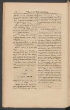 Composición para hacer impermeable el paño, la piel y las telas.