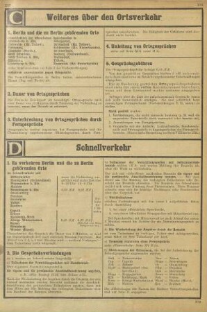D. Schnellverkehr