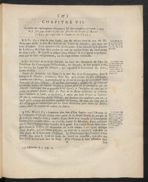 Chapitre VII. Examen des raisonnemens étrangers, ...