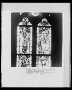 Johannes der Täufer und Johannes Evangelist