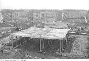 Dresden, Volksschwimmhalle Steinstraße, Januar 1969