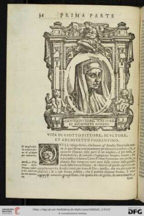 Vita die Giotto Pittore, Scultore, et Architetto fiorentino