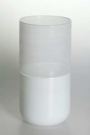 Weiße "incalmo"-Vase