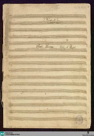 7 Partitas - Don Mus.Ms. 1597 : winds